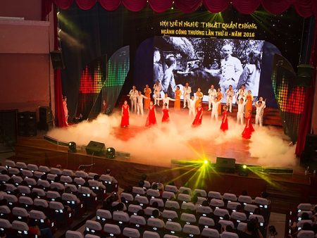 Màn Hình LED P3 Hội Diễn Nghệ Thuật Ngành Công Thương 2016