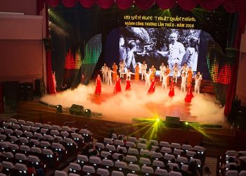 Màn Hình LED P3 Hội Diễn Nghệ Thuật Ngành Công Thương 2016