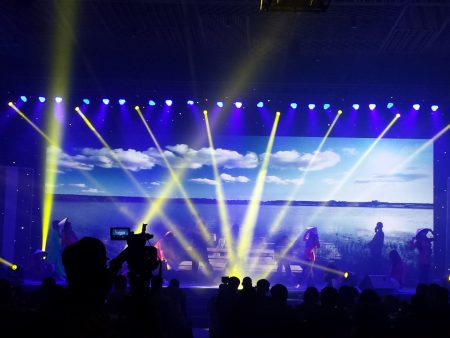 cho thuê màn hình led Chương trình kỷ niệm 10 năm thành lập Bluescope