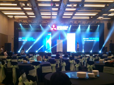 cho thuê màn hình led Chương trình Mitsubishi