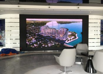 Dự án bán màn hình LED P3,91mm Indoor tại BĐS An Gia