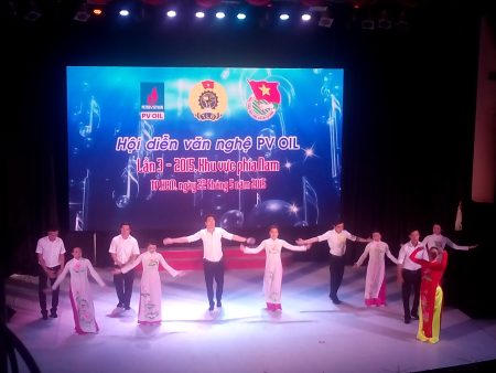 Cho thuê màn hình LED P3 trong chương trình PVOil